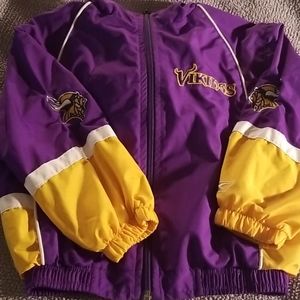 Kids Size 4T Minnesota Vikings Lightweight Jacket
